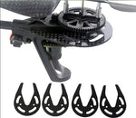 Free Shipping  Parrot Ar Drone 2.0 Quadcopter Upgrade Parts Gear Motor Protective Protector Carbon Fiber