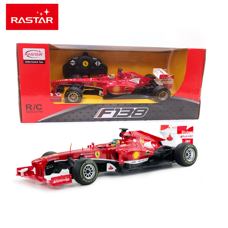 Licensed Rastar 1:18 Remote Control Car RC Car Radio Controlled Machines Remote Control Toys Kids Gifts Toys For Boys F1 53800